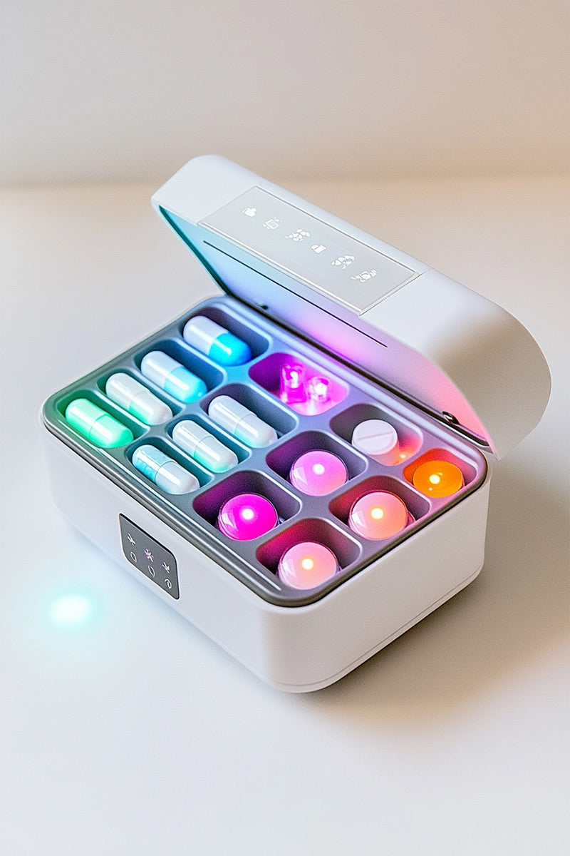 Digital Pill Organizer with Visual Alerts